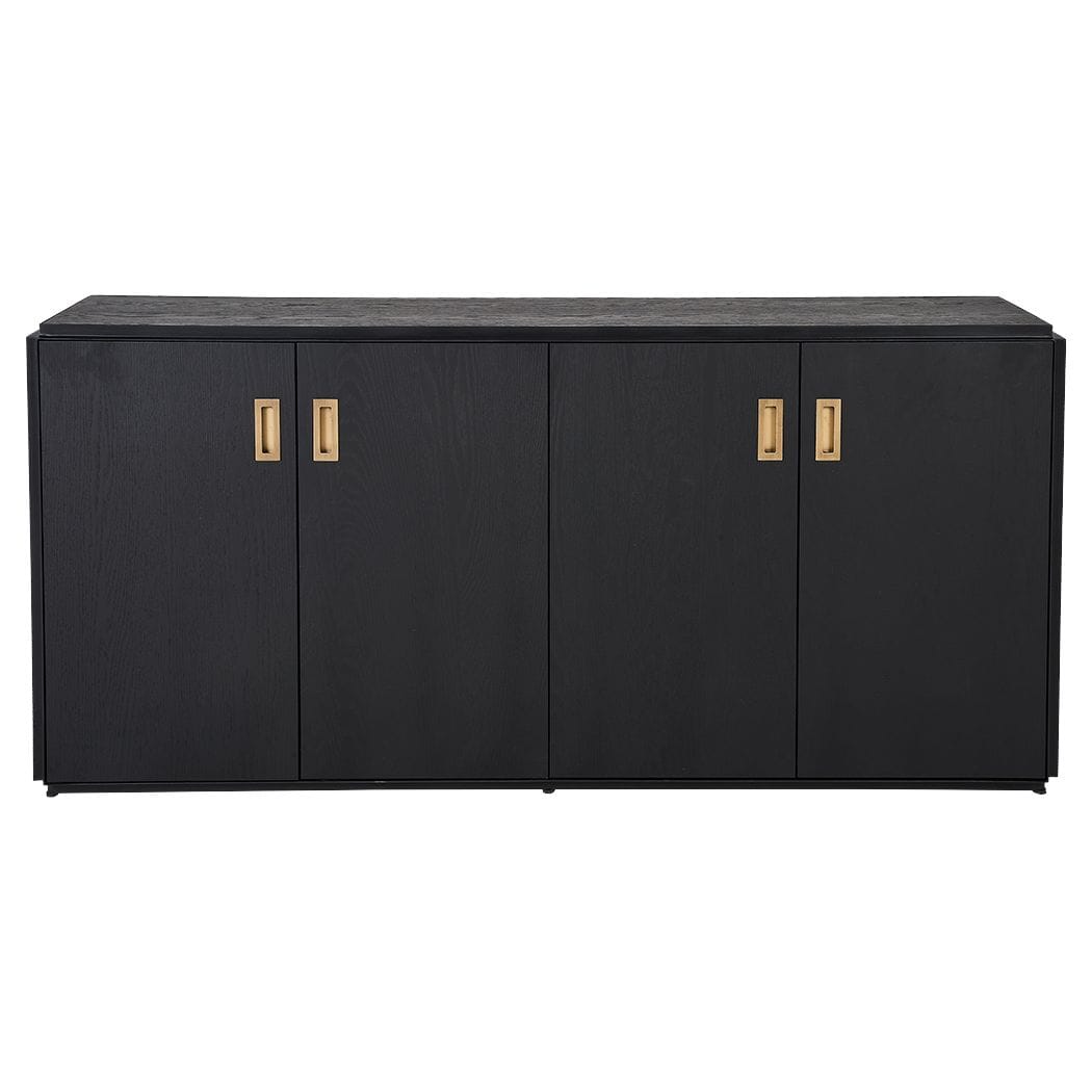 Buy Online Aswad Sideboard, BLACK, WOOD Marina Home Qatar