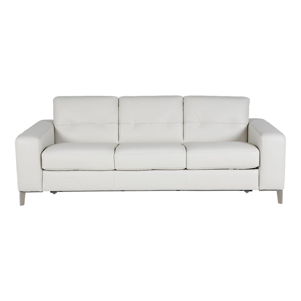 Marina Home Buy our Allegro Sofa Bed in Off White Top Grain Leather