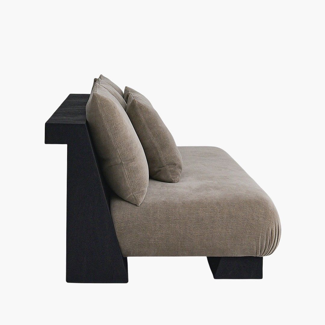 Buy Online Shayling 3 Seater Sofa,GREY,WOOD | Marina Home Interiors Oman