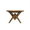 Rayhaan Dining Table, BROWN color-2
