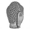 Kannika Buddha Head Large, SILVER color-4