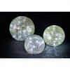 Ceres Crackle Ball With Led - Medium