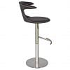 Flair Bar Chair With Gas Lift, GREY color-5