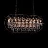 Gyro Chandelier Large, BROWN color-4