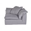 Luscious II Corner Seat Sofa, GREY color-3