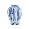 Ardano Ceramic Vase Small, BLUE color-2