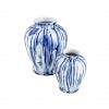 Ardano Ceramic Vase Small, BLUE color-4