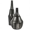 Thalo Decorative Vase, BLACK color-3
