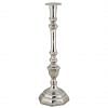Reed Candle Holder Tall, SILVER color0