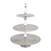 Hervee II Cake Stand, SILVER color0