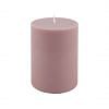 Unscented Pillar Candle, BROWN color0