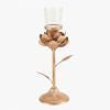 Auric Candle Holder Small, GOLD color0