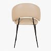 Houdel Dining Chair, BEIGE color-2