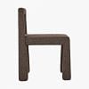 Madra Dining Chair, BROWN color-2