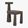 Madra L Dining Chair, BROWN color0
