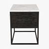 Fiorella Bed Side Table, BLACK color-5