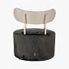 Gazoo Swivel Lounge Chair, BLACK color-2