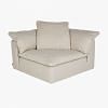 Luscious II Corner Seat Sofa, BROWN color0