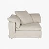 Luscious II Corner Seat Sofa, BROWN color-3