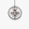 Gyro Chandelier, BROWN color-3