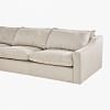 Yazeed Five Seater L Shaped Sectional Sofa, GREY color-3