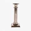 Cassia Candle Holder Tall, SILVER color-1