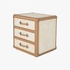 Louvan Bed Side Table