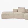 Goleta Sectional Sofa - Right Hand Chaise, BEIGE color-2
