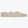 Goleta Sectional Sofa - Right Hand Chaise, BEIGE color-4