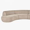 Riviera Sectional Sofa, BEIGE color-1