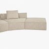 Goleta Sectional Sofa - Left Hand Chaise, BEIGE color-2