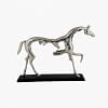Royal Ascot Horse Sculpture, SILVER color0