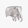 Hierro Deco Elephant - Small, SILVER color-2