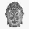 Kannika Buddha Head Medium, SILVER color0