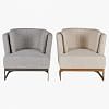 Lizbet Lounge Chair With Ottoman