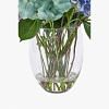 Hydrangea Faux Plant, BLUE color-2