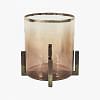 Avery Candle Holder, BROWN color-1