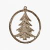 Yemir Hanging Christmas Tree on circle - Small