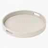 Toutex Round Tray With Handle - Small