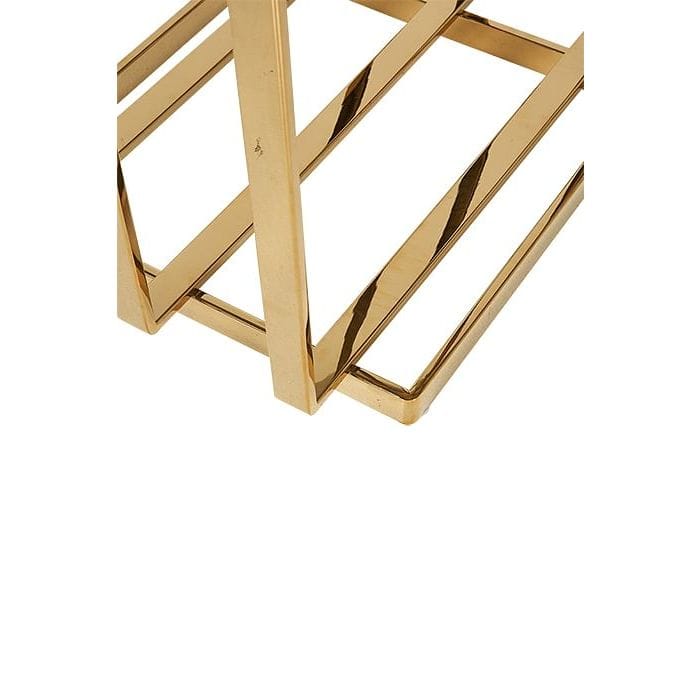 Buy Online Saily Towel Stand,GOLD,STEEL Marina Home Interiors Bahrain