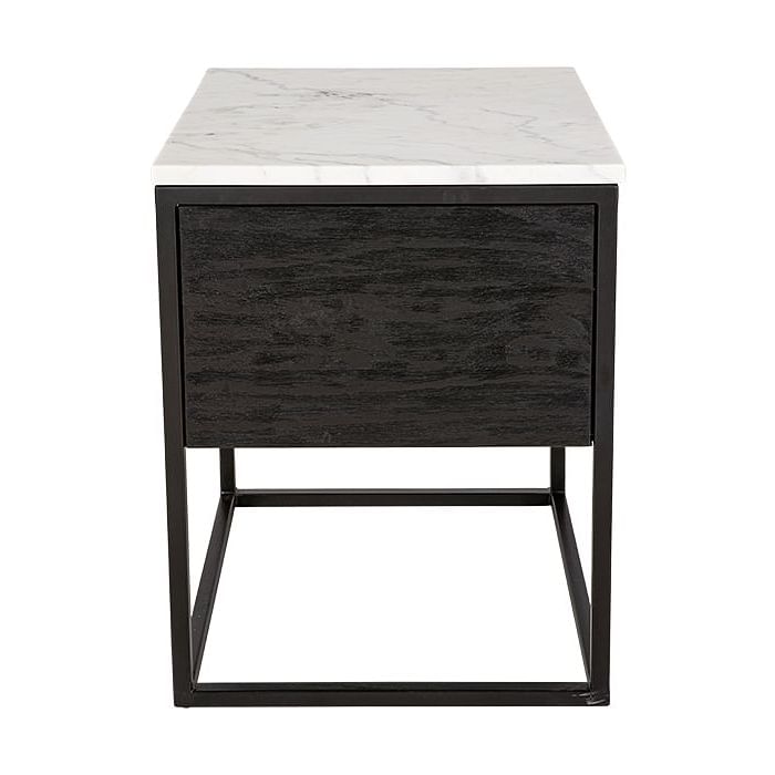 Buy Online Fiorella Bed Side Table,BLACK,WOOD Marina Home Interiors Qatar