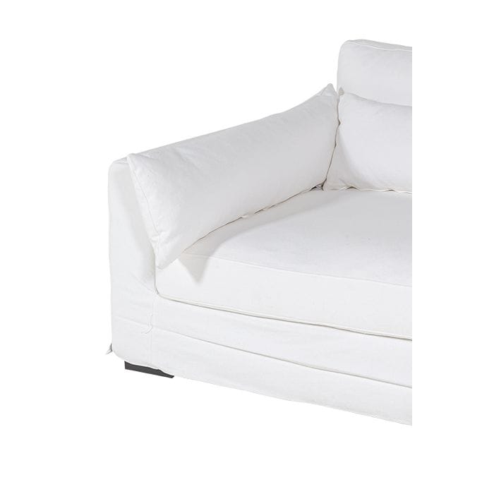 Marina Home Buy our Veyron Sectional Sofa in White Fabric online