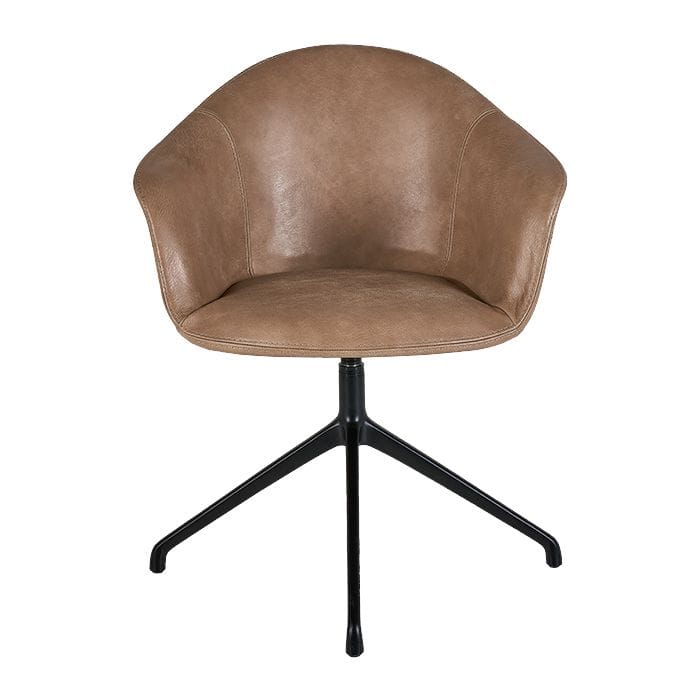 Buy our Gino Chair in Brown Leather online Chairs collection Marina