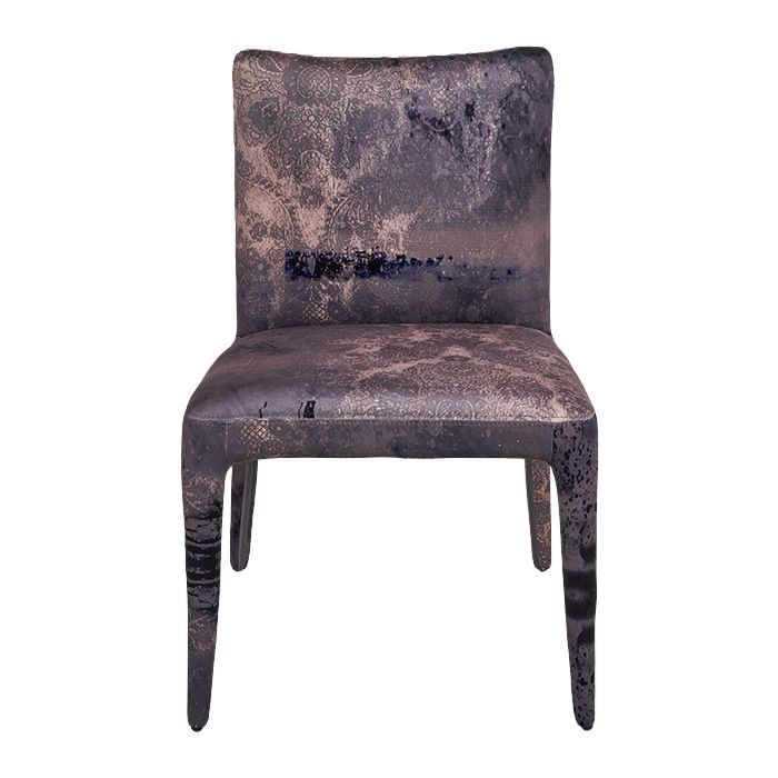 Buy our Monza Dining Chair in Peat Smudge Polyester Seating Chairs