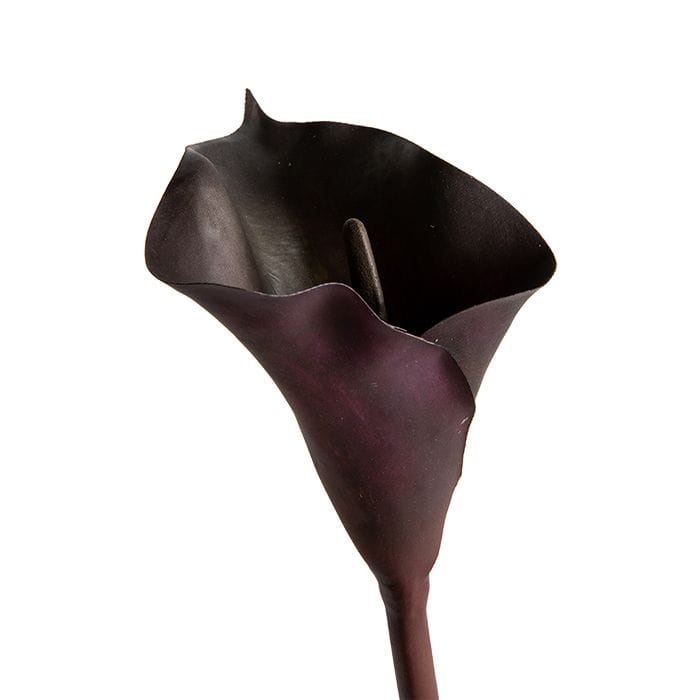 Buy Online Calla Lily Stem, PURPLE, METAL Marina Home Qatar
