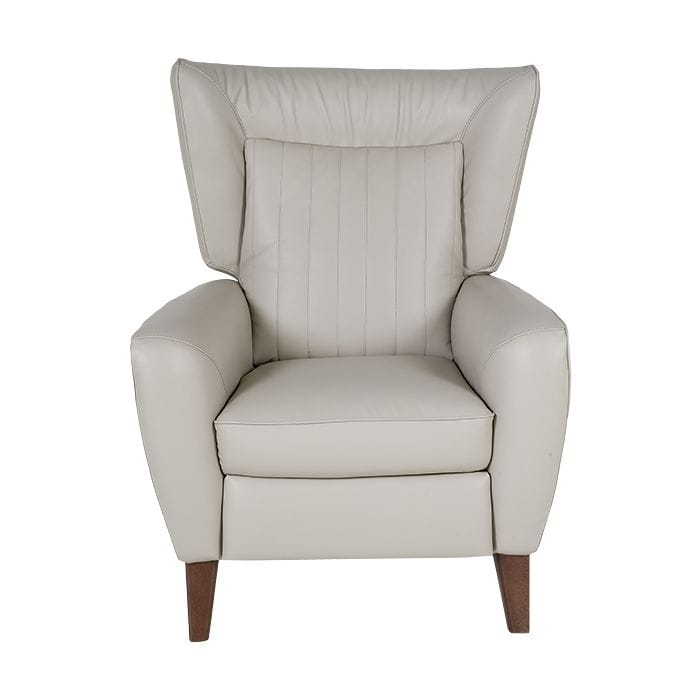 Buy Online Tentezza Recliner Chair, WHITE, LEATHER Marina Home Qatar