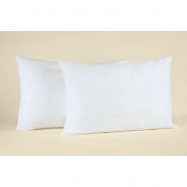 Plain white hot sale pillow