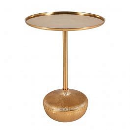 Brass deals pedestal table