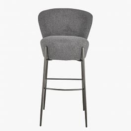 Bar stools gray on sale and white