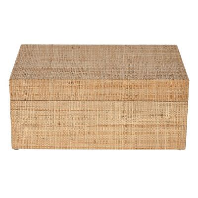 Eden Handcarved Wooden Box Medium, BROWN color0